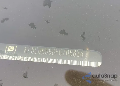 2015 Chevrolet Spark 1Lt Cvt из США, поврежденный, VIN KL8CD6S98FC708836